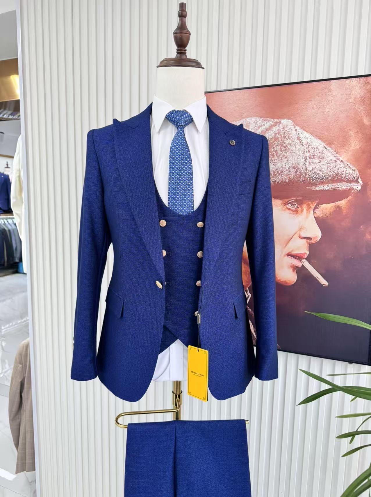 Costume bleu
